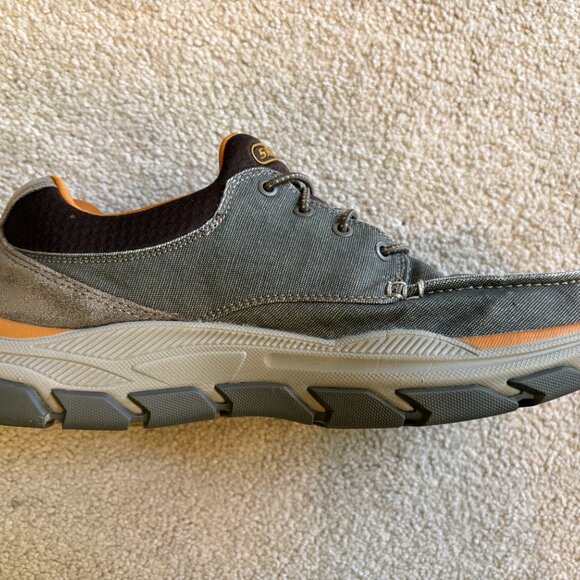 Skechers Respected Loleto Relaxed Fit Men's Slip On Sneakers Size 10 Brown - Picture 6 of 10